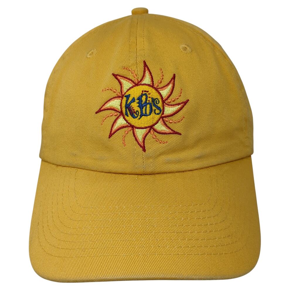 KBS Ketchum Hailey ID Slideback Baseball Cap Yellow One Size Adjustable 6 Panel